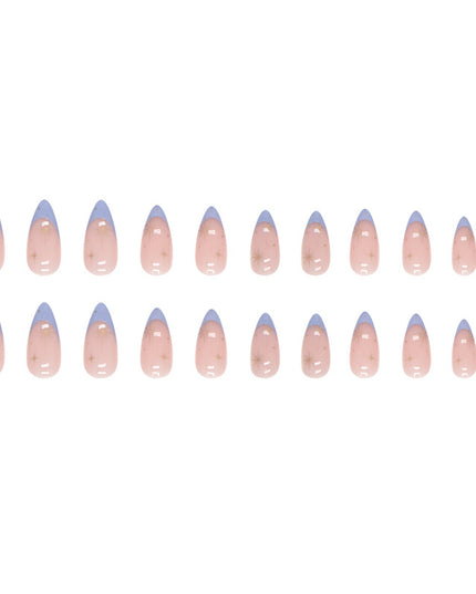 Elegant Minimalist Press-On Nail Set (24pcs) (DESIGN 7344)