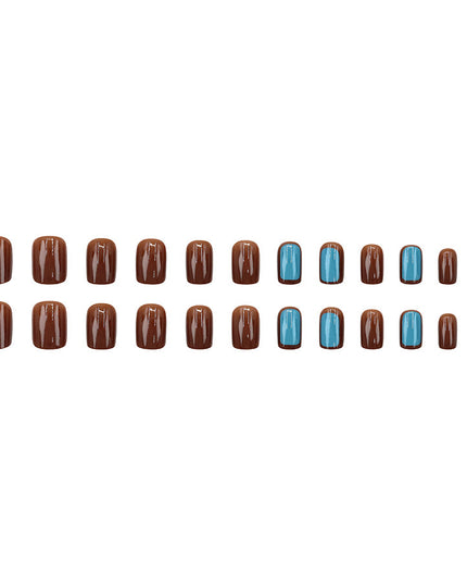 Elegant Minimalist Press-On Nail Set (24pcs) (DESIGN 7651)
