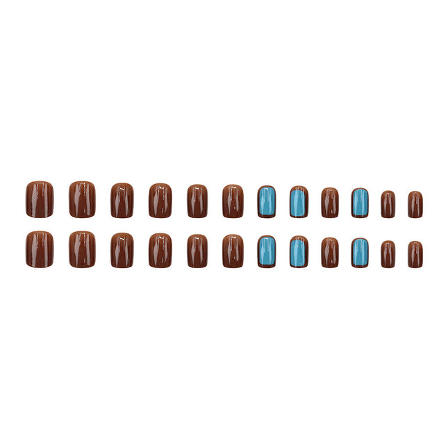 Elegant Minimalist Press-On Nail Set (24pcs) (DESIGN 7651)
