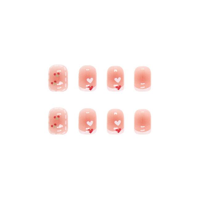 Elegant Minimalist Press-On Nail Set (24pcs) (DESIGN 7368)