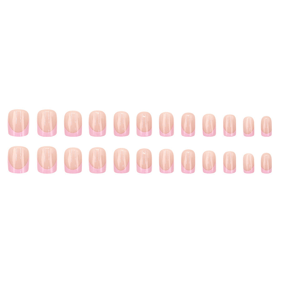 Elegant Minimalist Press-On Nail Set (24pcs) (DESIGN 7572)
