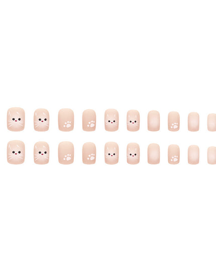 Elegant Minimalist Press-On Nail Set (24pcs) (DESIGN 7512)