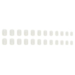 Elegant Minimalist Press-On Nail Set (24pcs) (DESIGN 7380)