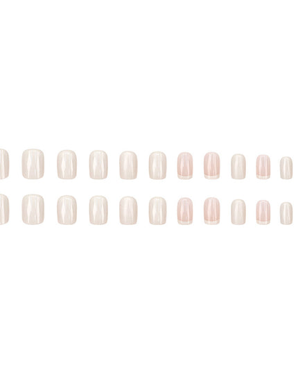 Elegant Minimalist Press-On Nail Set (24pcs) (DESIGN 7636)