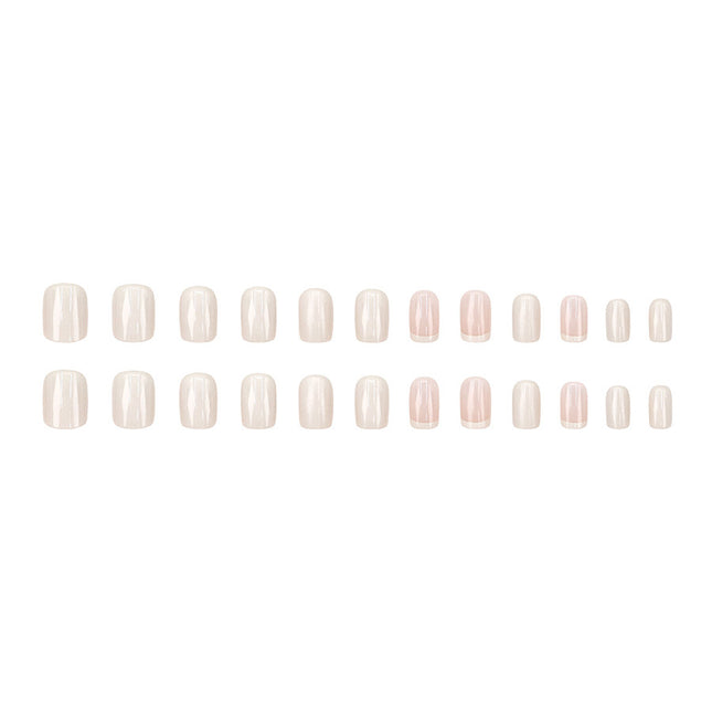 Elegant Minimalist Press-On Nail Set (24pcs) (DESIGN 7636)