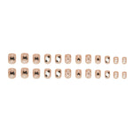 Elegant Minimalist Press-On Nail Set (24pcs) (DESIGN 7359)