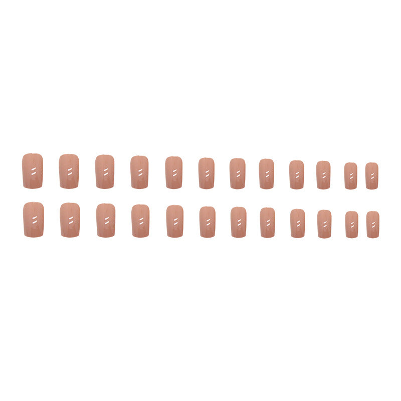 Elegant Minimalist Press-On Nail Set (24pcs) (DESIGN 7420)