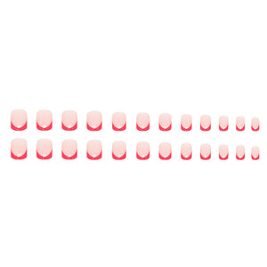 Elegant Minimalist Press-On Nail Set (24pcs) (DESIGN 7398)