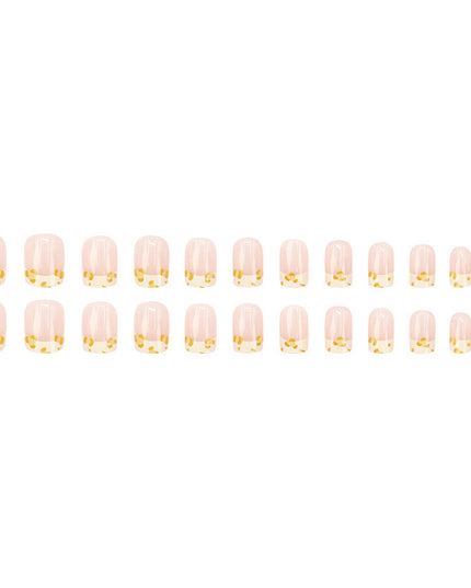 Elegant Minimalist Press-On Nail Set (24pcs) (DESIGN 7565)