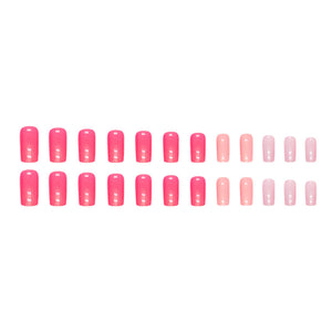 Elegant Minimalist Press-On Nail Set (24pcs) (DESIGN 7437)