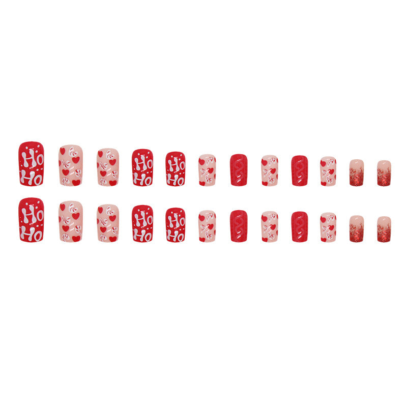 Elegant Minimalist Press-On Nail Set (24pcs) (DESIGN 7438)