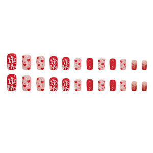 Elegant Minimalist Press-On Nail Set (24pcs) (DESIGN 7438)