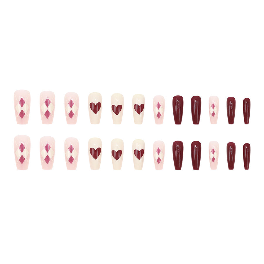 Elegant Minimalist Press-On Nail Set (24pcs) (DESIGN 7645)
