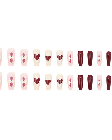 Elegant Minimalist Press-On Nail Set (24pcs) (DESIGN 7645)