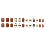 Elegant Minimalist Press-On Nail Set (24pcs) (DESIGN 7556)