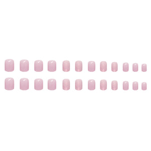 Elegant Minimalist Press-On Nail Set (24pcs) (DESIGN 7394)