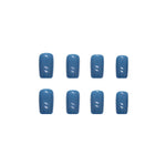 Elegant Minimalist Press-On Nail Set (24pcs) (DESIGN 7418)