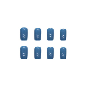 Elegant Minimalist Press-On Nail Set (24pcs) (DESIGN 7418)