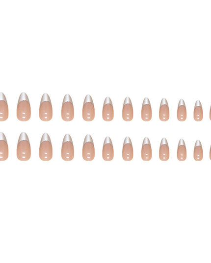 Elegant Minimalist Press-On Nail Set (24pcs) (DESIGN 7386)