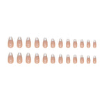 Elegant Minimalist Press-On Nail Set (24pcs) (DESIGN 7386)