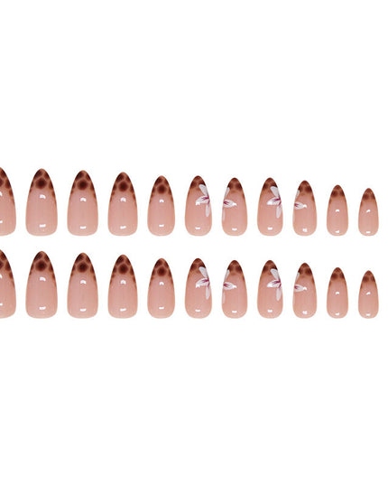 Elegant Minimalist Press-On Nail Set (24pcs) (DESIGN 7388)