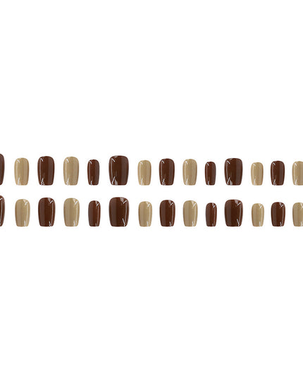 Elegant Minimalist Press-On Nail Set (24pcs) (DESIGN 7536)
