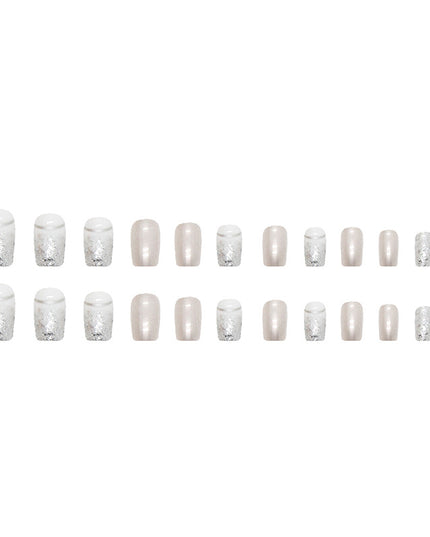 Elegant Minimalist Press-On Nail Set (24pcs) (DESIGN 7476)