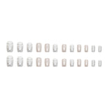 Elegant Minimalist Press-On Nail Set (24pcs) (DESIGN 7476)