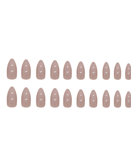 Elegant Minimalist Press-On Nail Set (24pcs) (DESIGN 7427)