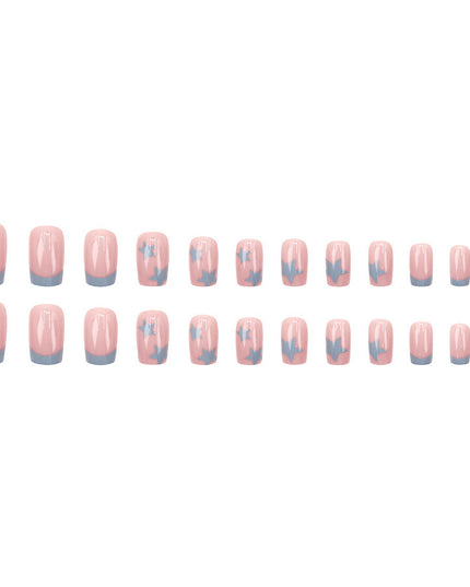 Elegant Minimalist Press-On Nail Set (24pcs) (DESIGN 7580)