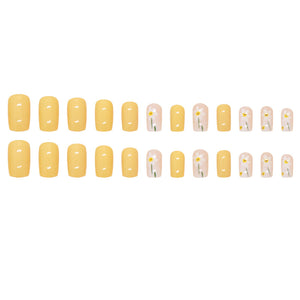 Elegant Minimalist Press-On Nail Set (24pcs) (DESIGN 7474)