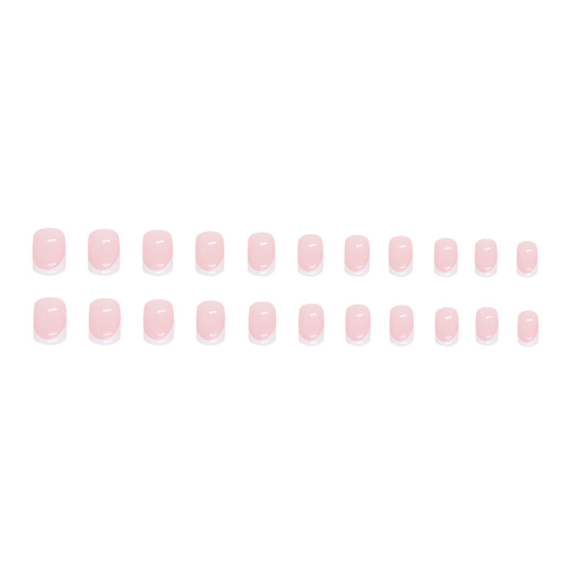 Elegant Minimalist Press-On Nail Set (24pcs) (DESIGN 7383)
