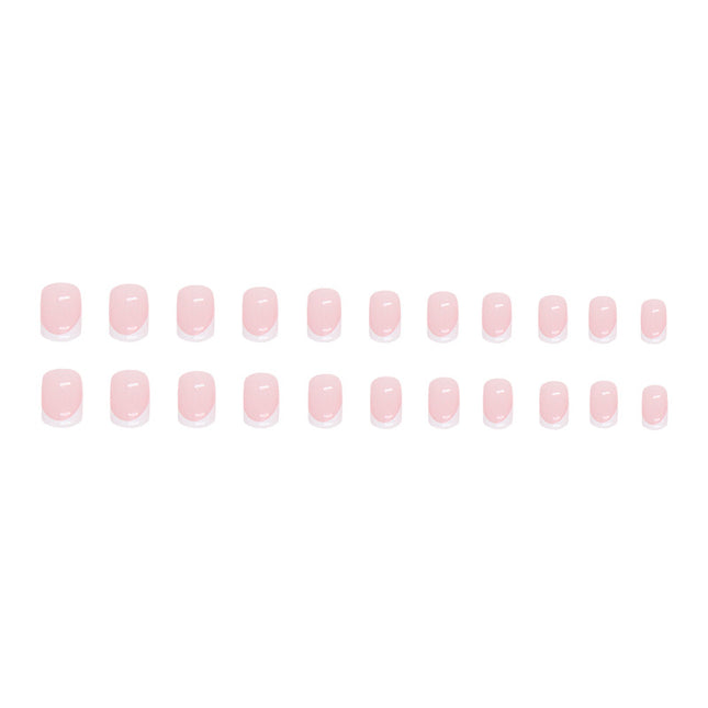 Elegant Minimalist Press-On Nail Set (24pcs) (DESIGN 7383)