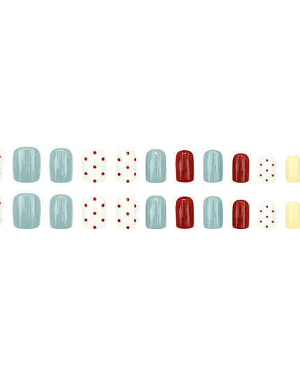 Elegant Minimalist Press-On Nail Set (24pcs) (DESIGN 7510)