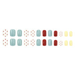 Elegant Minimalist Press-On Nail Set (24pcs) (DESIGN 7510)