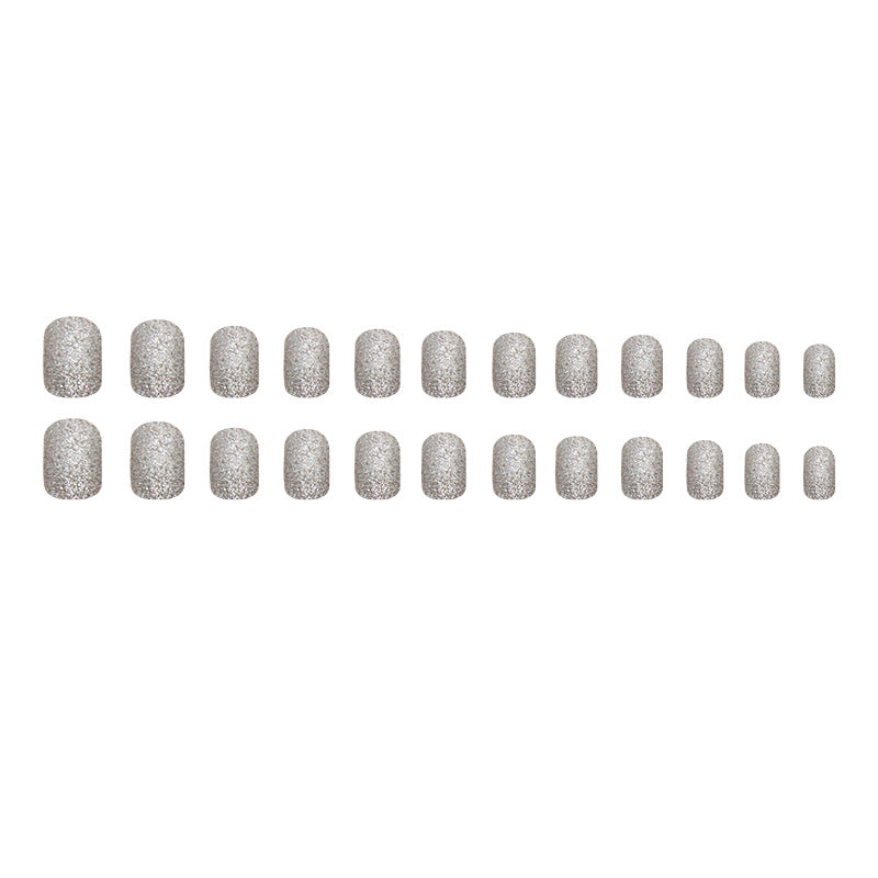 Elegant Minimalist Press-On Nail Set (24pcs) (DESIGN 7393)
