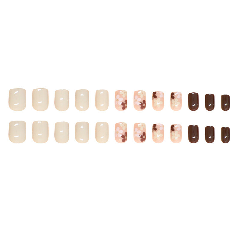 Elegant Minimalist Press-On Nail Set (24pcs) (DESIGN 7433)