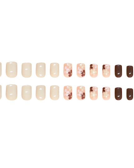 Elegant Minimalist Press-On Nail Set (24pcs) (DESIGN 7433)
