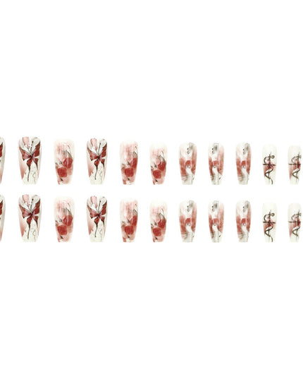Elegant Minimalist Press-On Nail Set (24pcs) (DESIGN 7582)