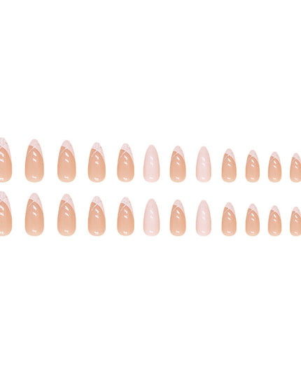 Elegant Minimalist Press-On Nail Set (24pcs) (DESIGN 7391)
