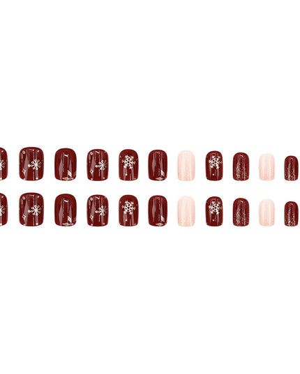 Elegant Minimalist Press-On Nail Set (24pcs) (DESIGN 7579)