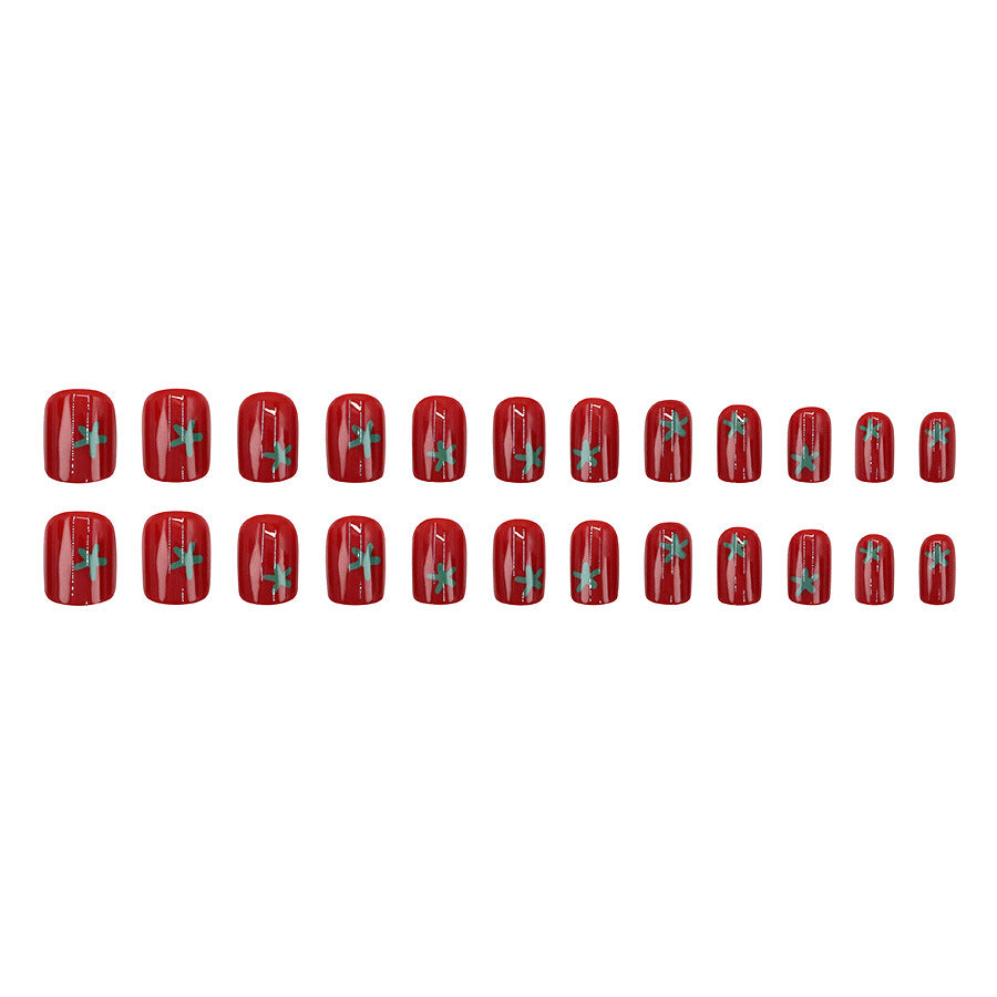 Elegant Minimalist Press-On Nail Set (24pcs) (DESIGN 7586)