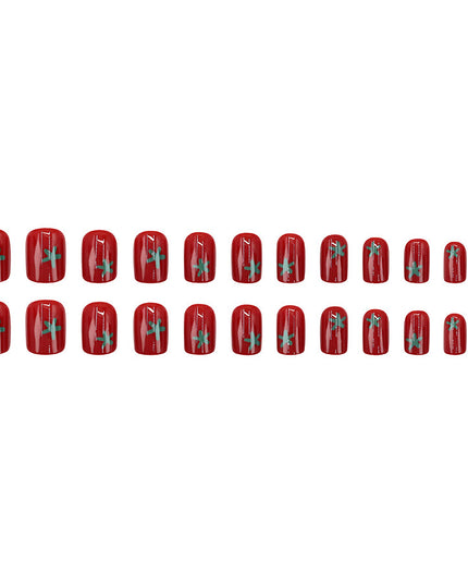 Elegant Minimalist Press-On Nail Set (24pcs) (DESIGN 7586)