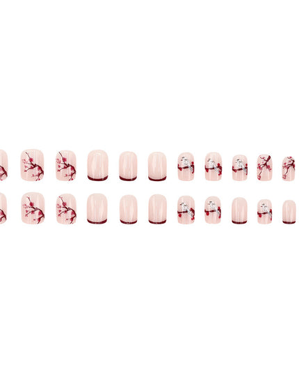 Elegant Minimalist Press-On Nail Set (24pcs) (DESIGN 7597)