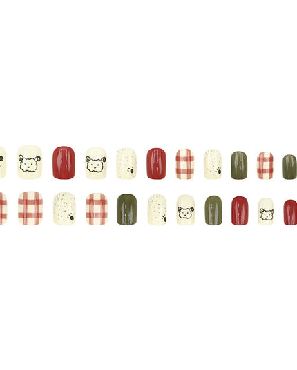 Elegant Minimalist Press-On Nail Set (24pcs) (DESIGN 7544)