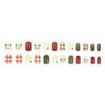 Elegant Minimalist Press-On Nail Set (24pcs) (DESIGN 7544)