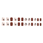 Elegant Minimalist Press-On Nail Set (24pcs) (DESIGN 7598)