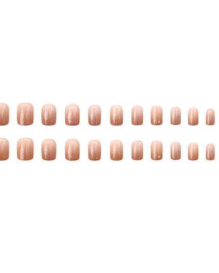 Elegant Minimalist Press-On Nail Set (24pcs) (DESIGN 7666)
