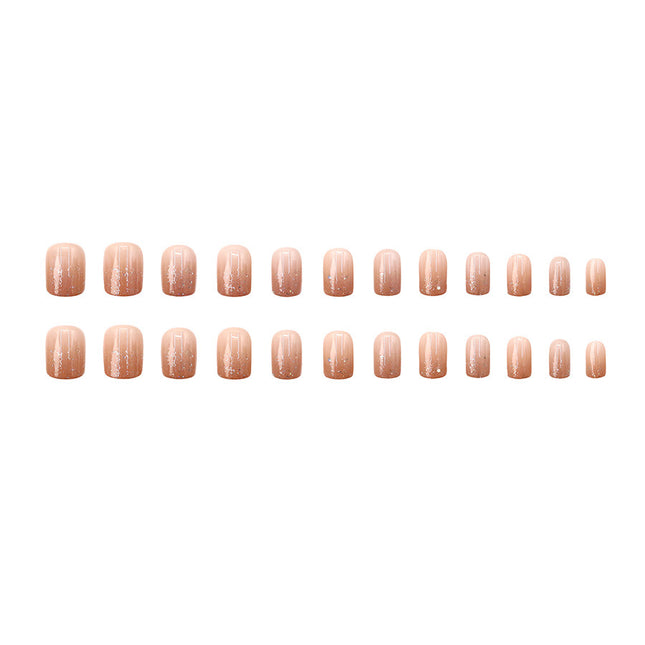 Elegant Minimalist Press-On Nail Set (24pcs) (DESIGN 7666)