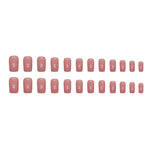 Elegant Minimalist Press-On Nail Set (24pcs) (DESIGN 7425)